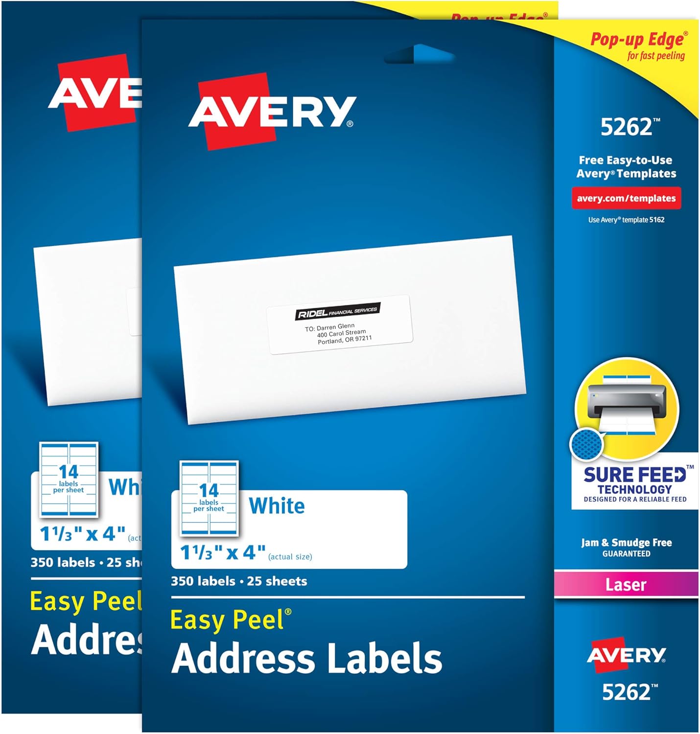 Avery Printable Easy Peel Address Labels for Quick Mailing