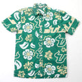 NCAA Mens Hawaiian Floral Button Down Shirt for Men - Cotton Comfort
