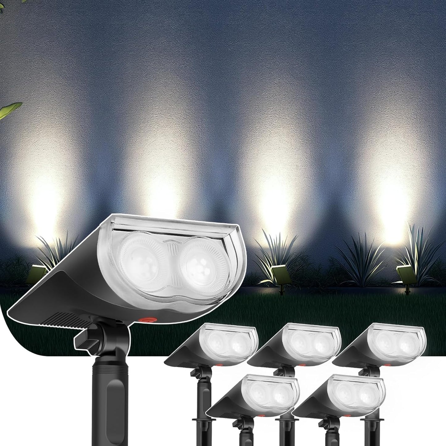 Linkind Solar Lights Outdoor StarRayS for Garden and Landscape
