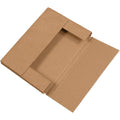 Easy-Fold Mailers 9 5/8 x 6 5/8 x 1 1/4 in Kraft - Economical Pack