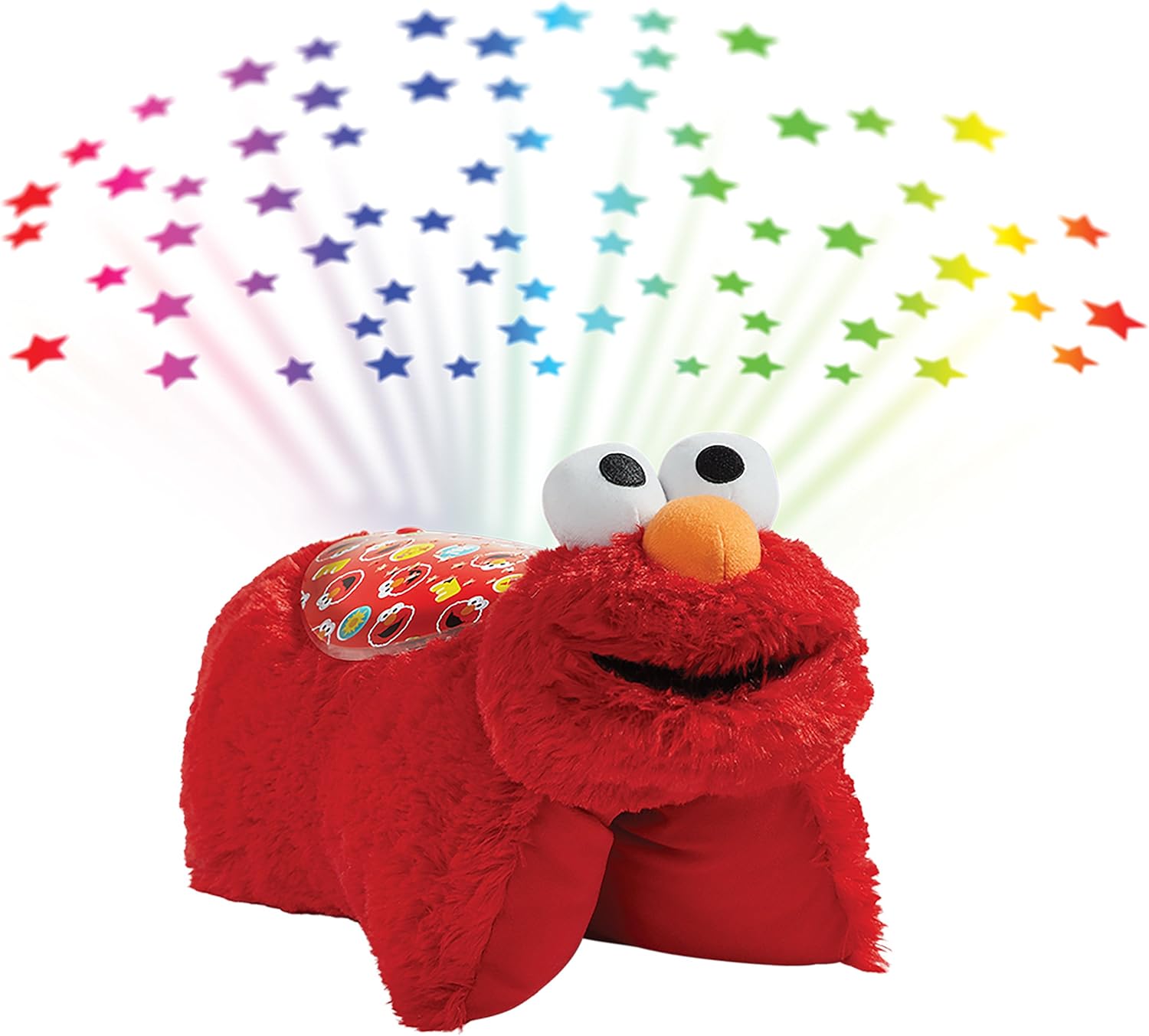 Elmo Pillow Pet Sleeptime Lite - Colorful Night Light Plush Toy