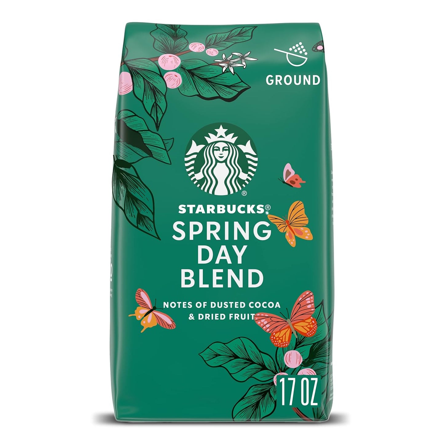Starbucks Spring Day Blend Roast & Ground 17oz for Celebrations