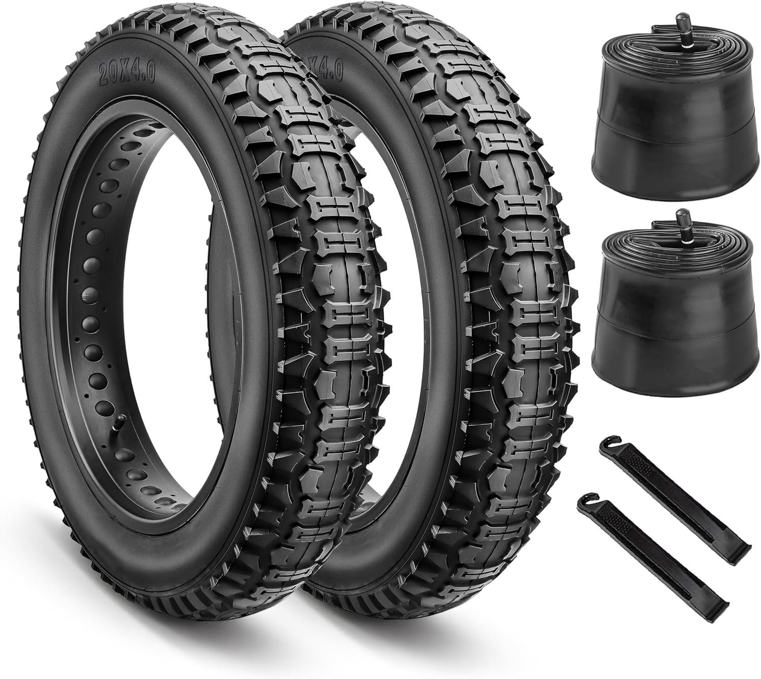 Hycline Ebike Replacement Fat Tire Set for All Terrain Riding
