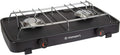 Stansport Portable 2 Burner Propane Stove - Efficient Outdoor Cooking