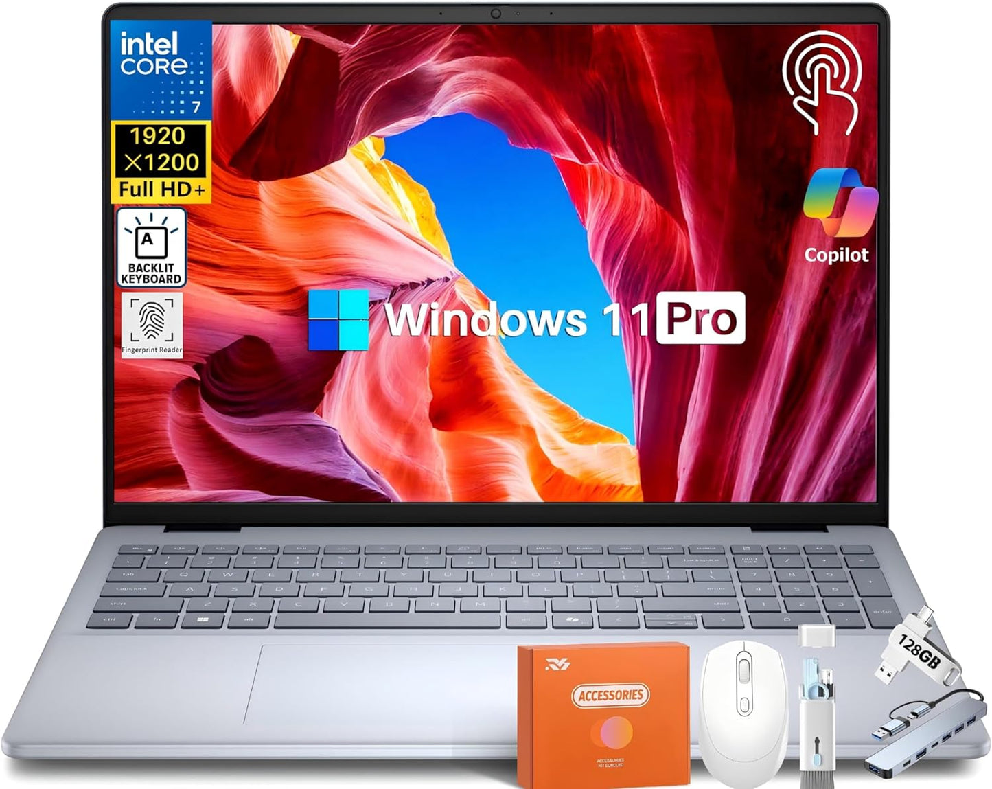 Dell Inspiron 16 Touchscreen Laptop with 64 GB RAM and 2 TB SSD
