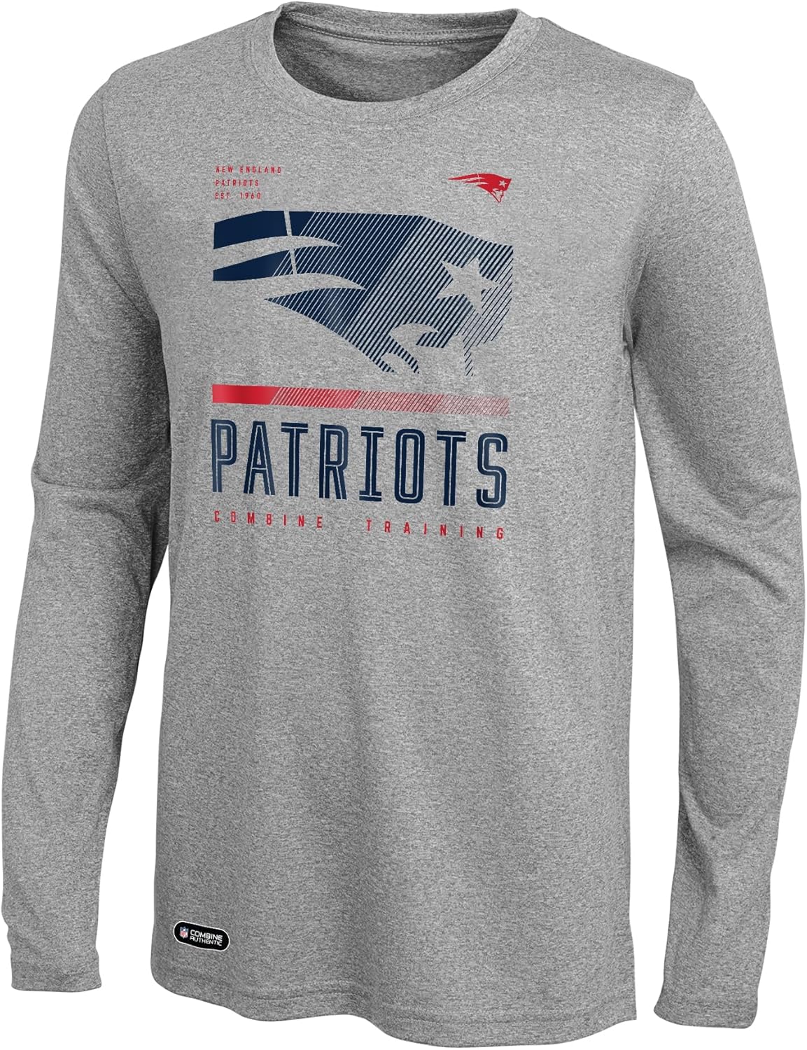 Outerstuff NFL Men's Red Zone Long Sleeve Performance Tee