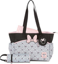 Disney Tote Diaper Bag and Changing Pad, Mickey Mouse Print Large