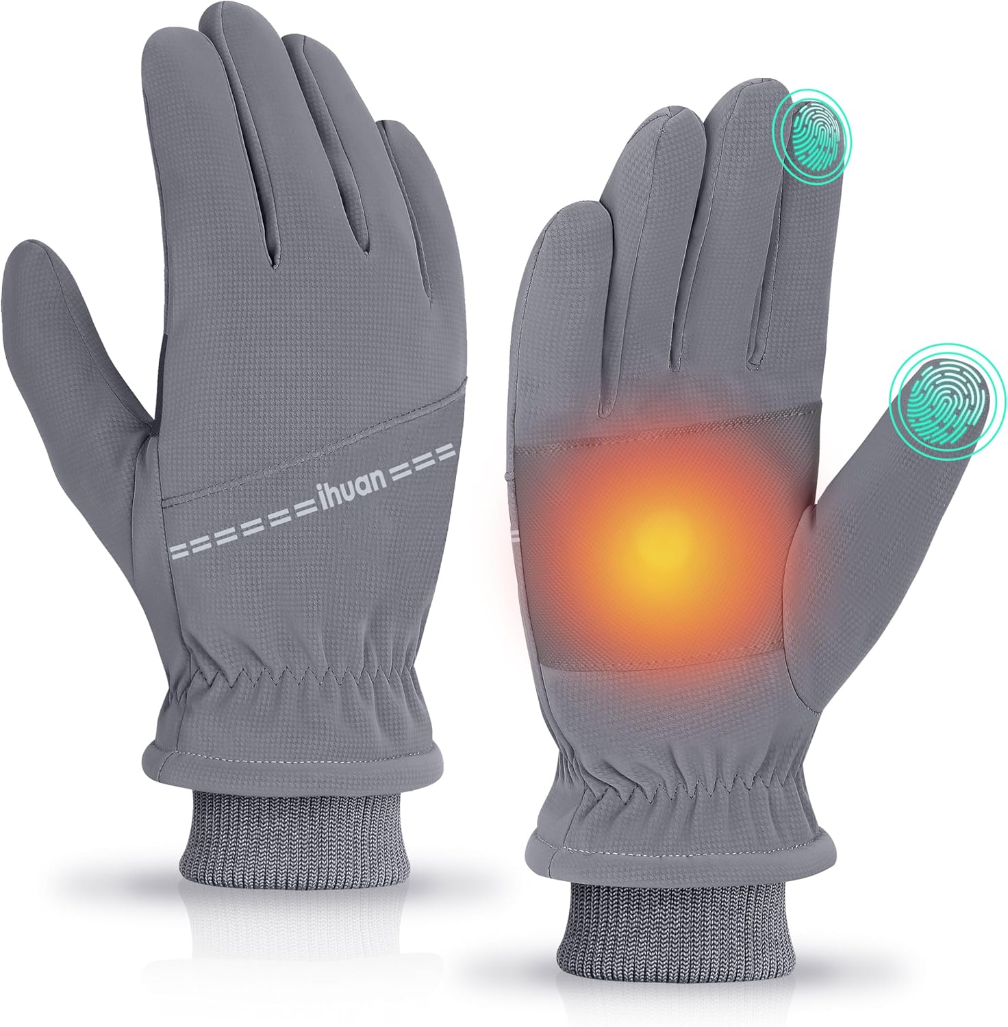 ihuan Waterproof Winter Gloves - Thermal Touchscreen