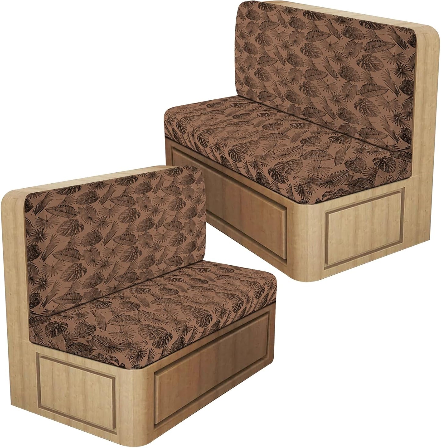 RV Dinette Cushion Covers for Travel Trailer Couch Protection