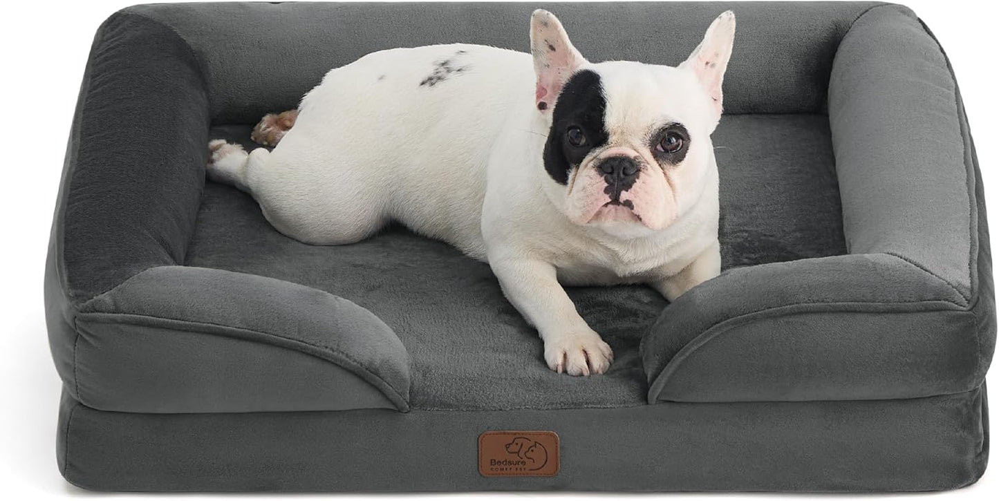 Orthopedic Dog Bed for Medium Dogs - Comfortable & Washable