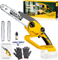 Cordless Mini Chainsaw 8 in for Dewalt 20V MAX Battery - Compact