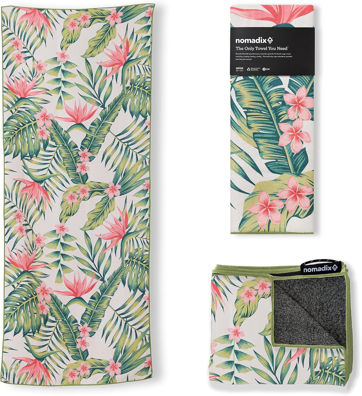 Nomadix Original Towel - Super Absorbent & Sand Resistant