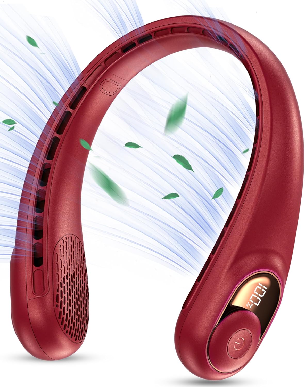 KIDEE Portable Neck Fan - Bladeless Hands-Free Cooling Solution