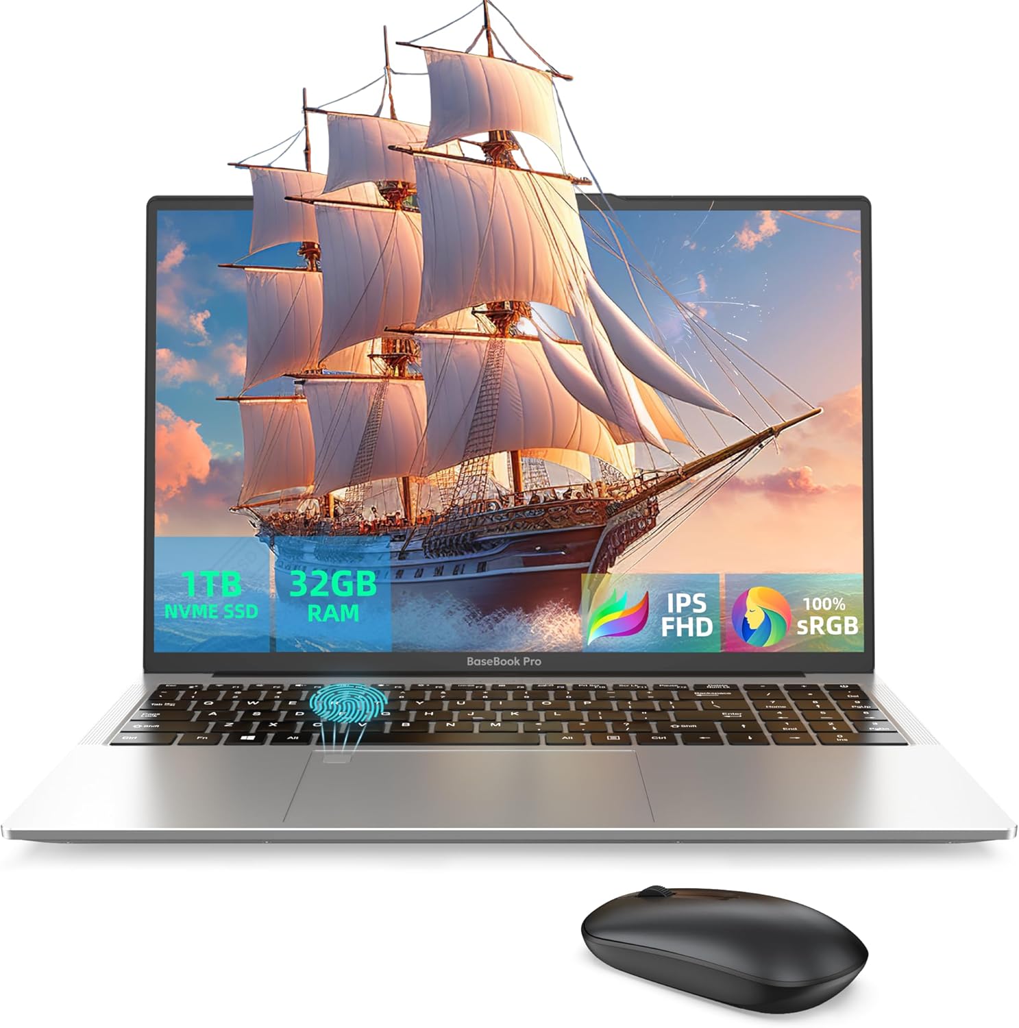 16 BaseBook Pro: Core i5, 32GB RAM, 1TB SSD, FHD Display