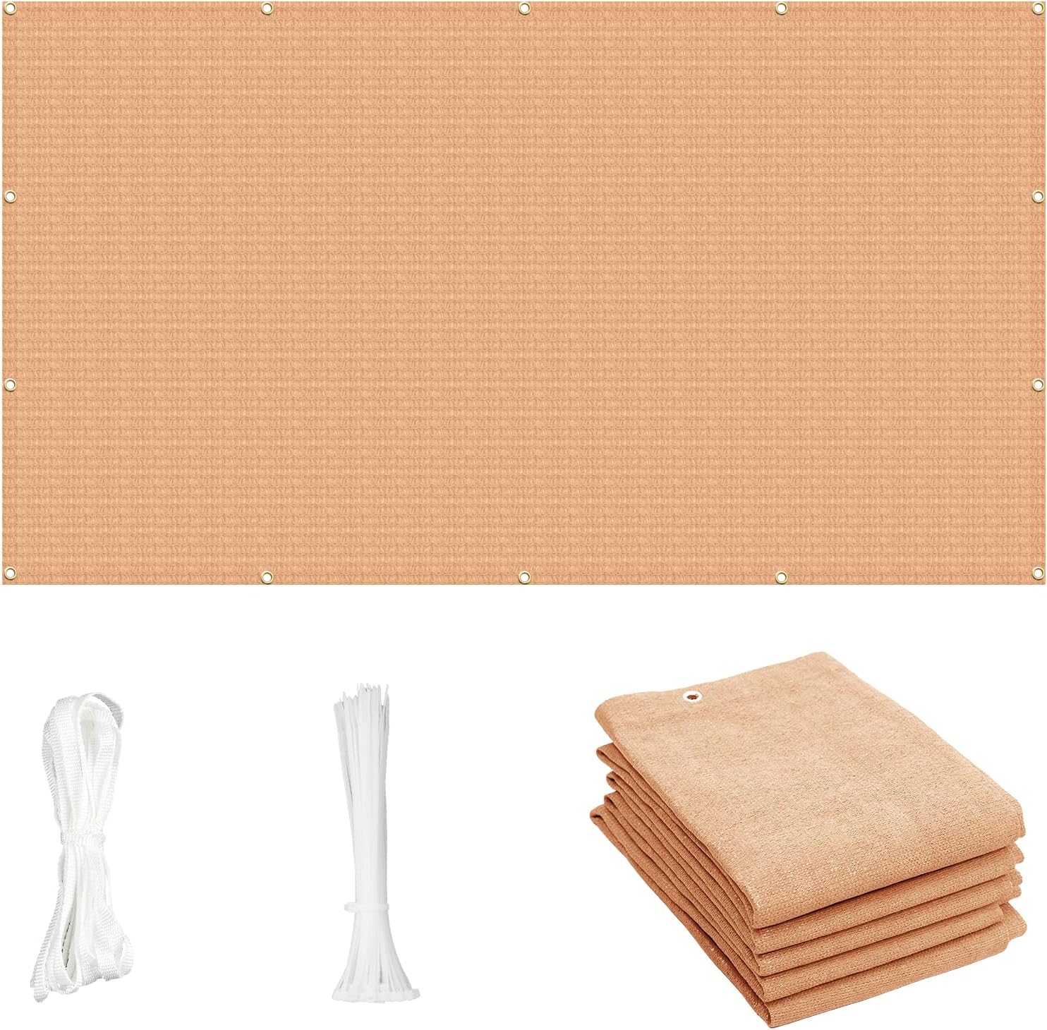 Cool Area Sun Shade Cloth for Outdoor Patio and Garden Use