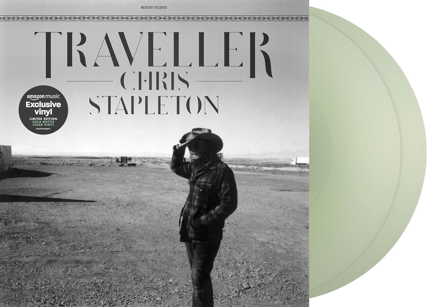 Traveller Cola Bottle Clear 2 LP - A Unique Vinyl Experience