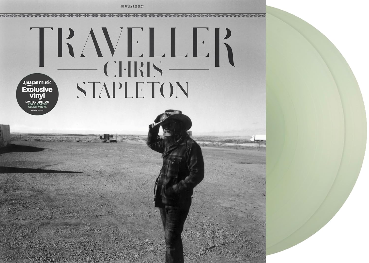 Traveller Cola Bottle Clear 2 LP - A Unique Vinyl Experience
