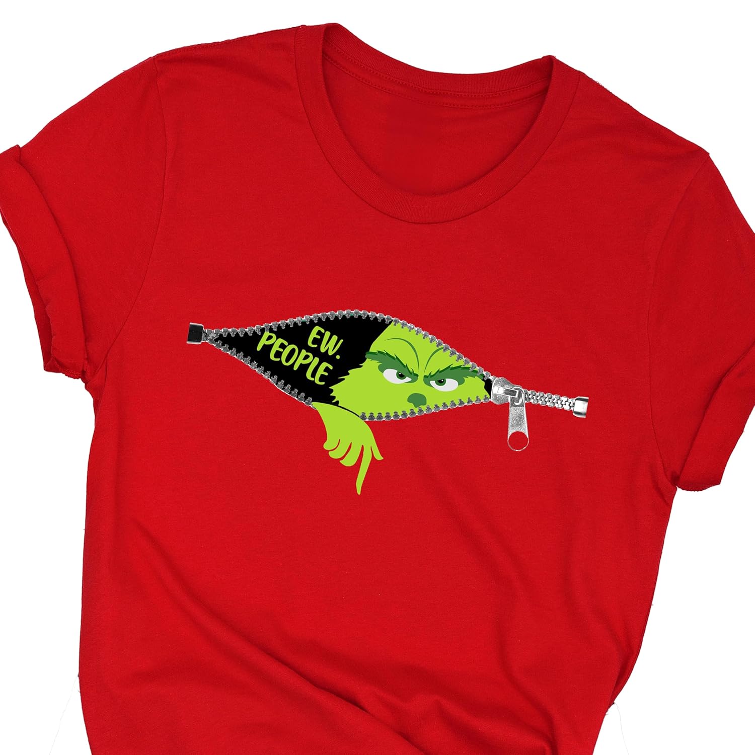 Handmade Cute Character Xmas T-Shirt