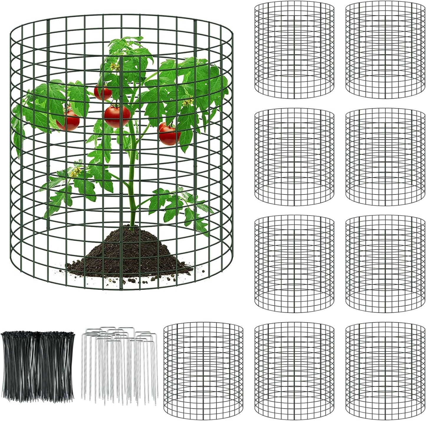 Wire Plant Protectors for Garden Shrubs and Vegetables - 30 PCS