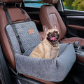 Dog Car Seat Booster for Medium Dogs up to 35 lb - Gray