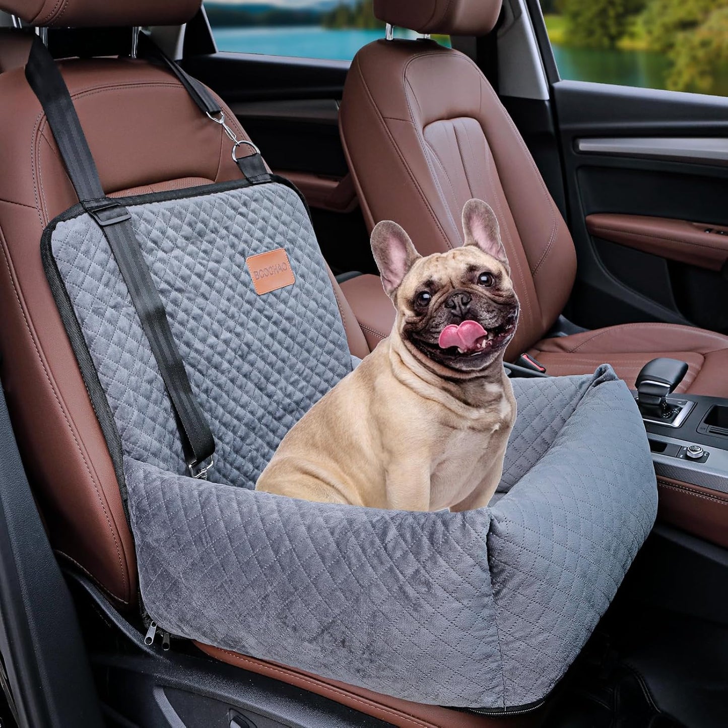 Dog Car Seat Booster Seat for Safe Pet Travel Comfort