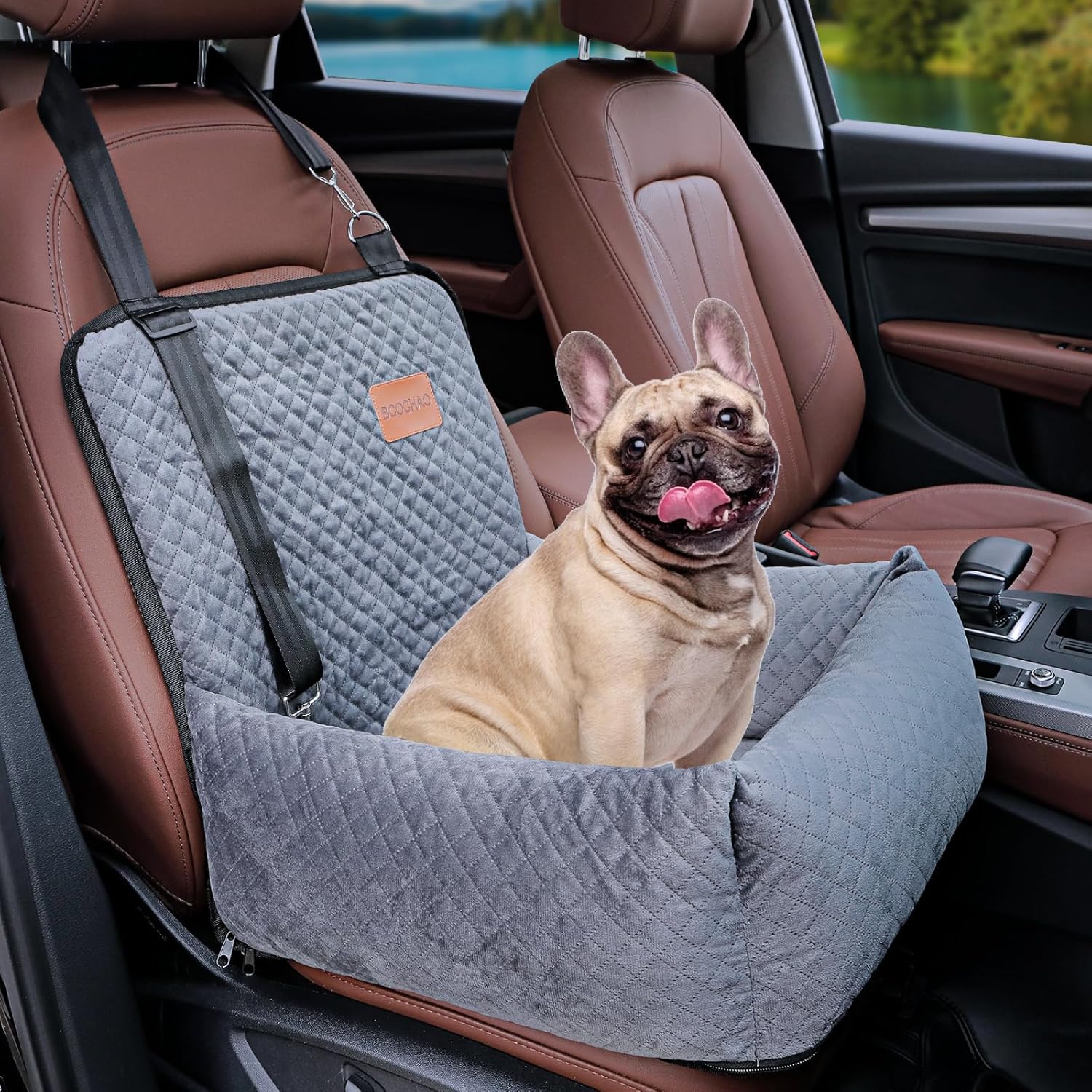 Dog Car Seat Booster Seat for Safe Pet Travel Comfort