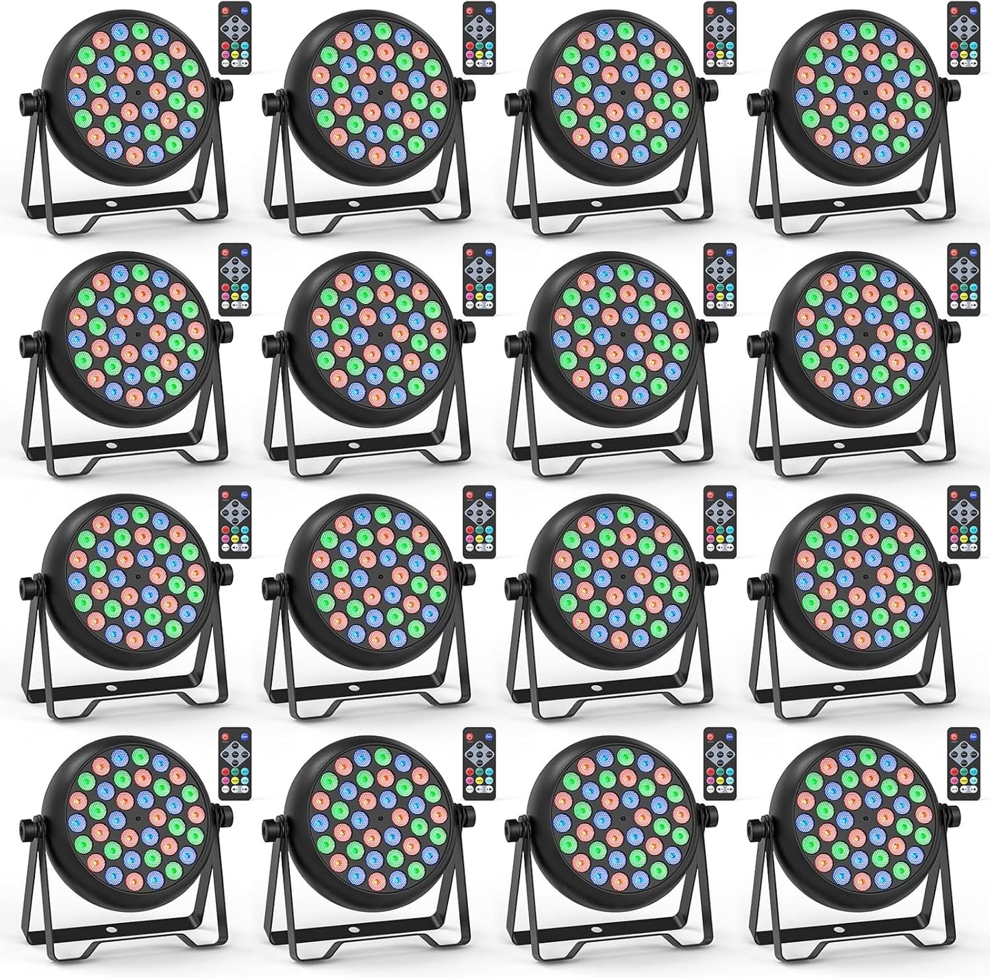 36 LED Stage Lights for Parties, Weddings, and Shows