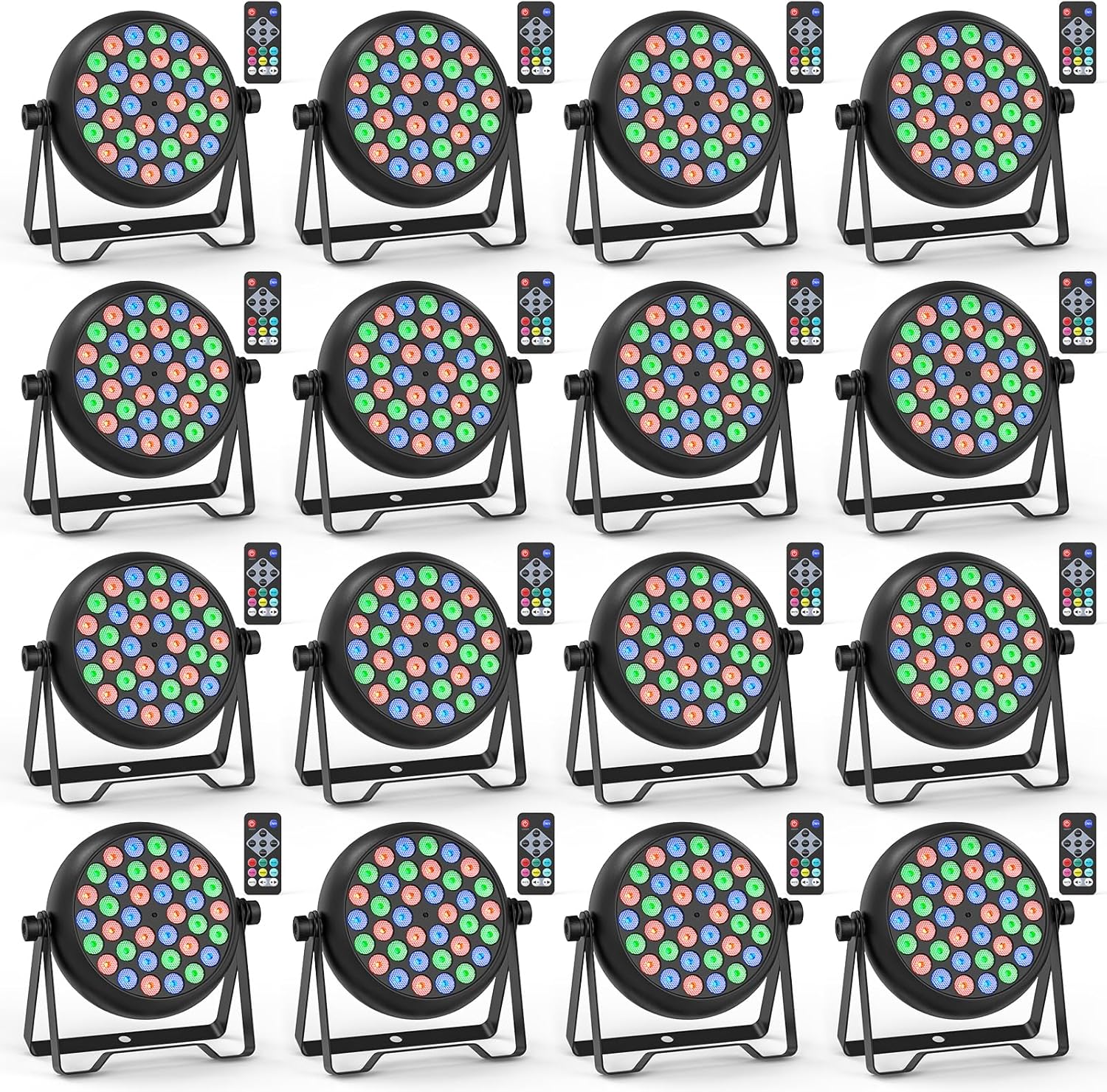 36 LED Stage Lights for Parties, Weddings, and Shows