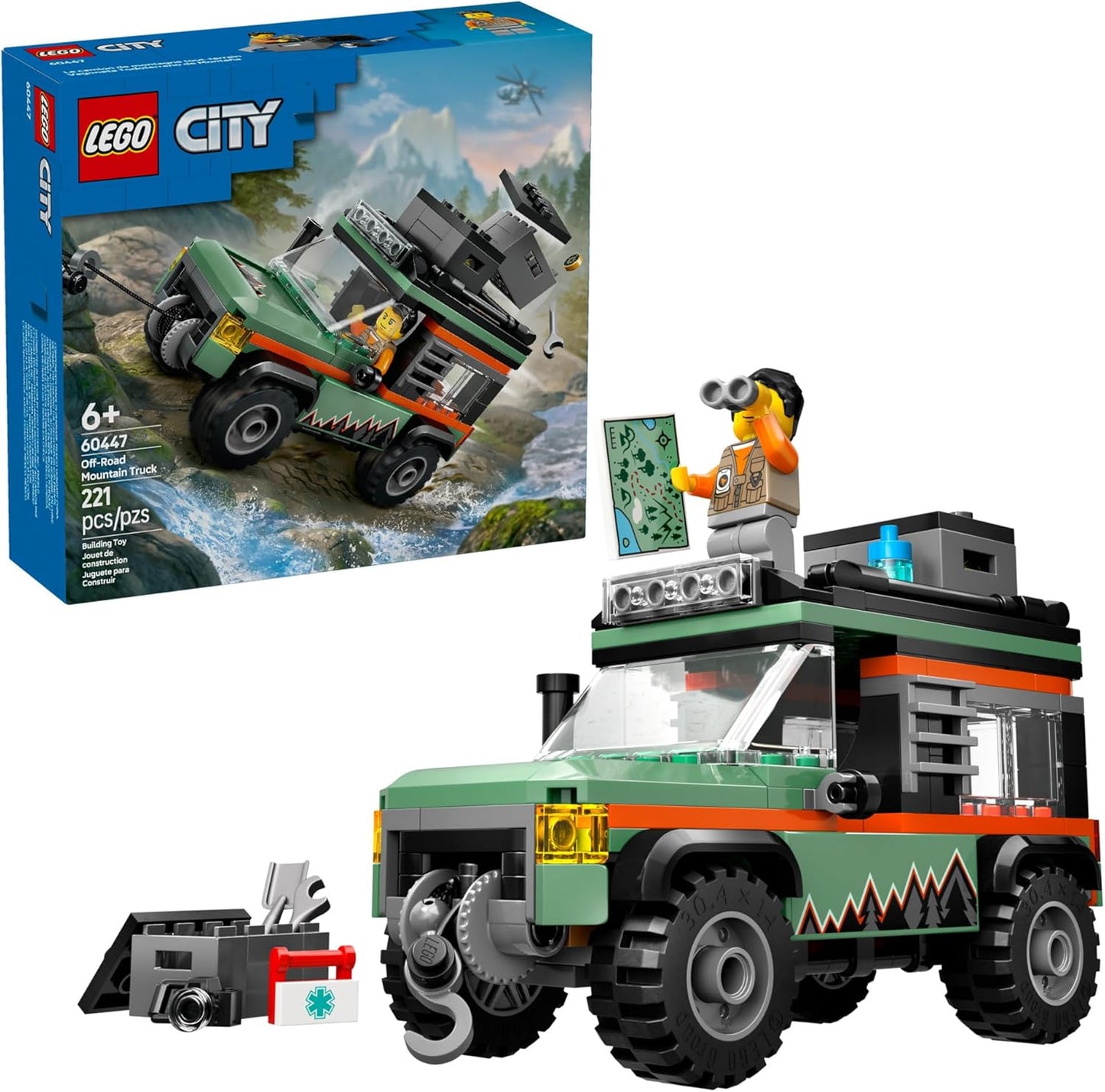LEGO City Off-Road 4x4 Truck - Adventure Toy Set for Kids