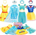Princess Dress Up for Girls Toddler Dress Up Clothes for Girls 3-6