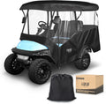 10L0L Golf Cart Enclosure for 86in Roof - Waterproof Cover