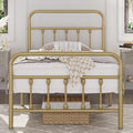 Yaheetech Classic Metal Platform Bed Frame Twin - Victorian Iron-Art