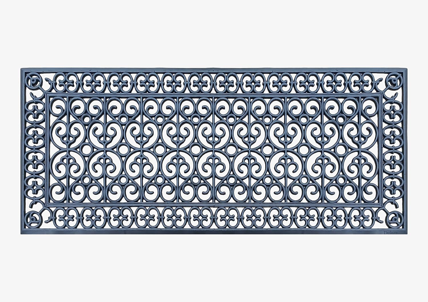 Large Doormat 24x57 Natural Rubber for Entryway and Patio