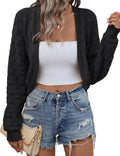 LOMON Womens Cropped Cardigan Bolero Shrug - Versatile Lightweight