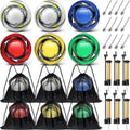 6 Pack Size 4 Soccer Balls with Pump and Mesh Bags - Donation Kit