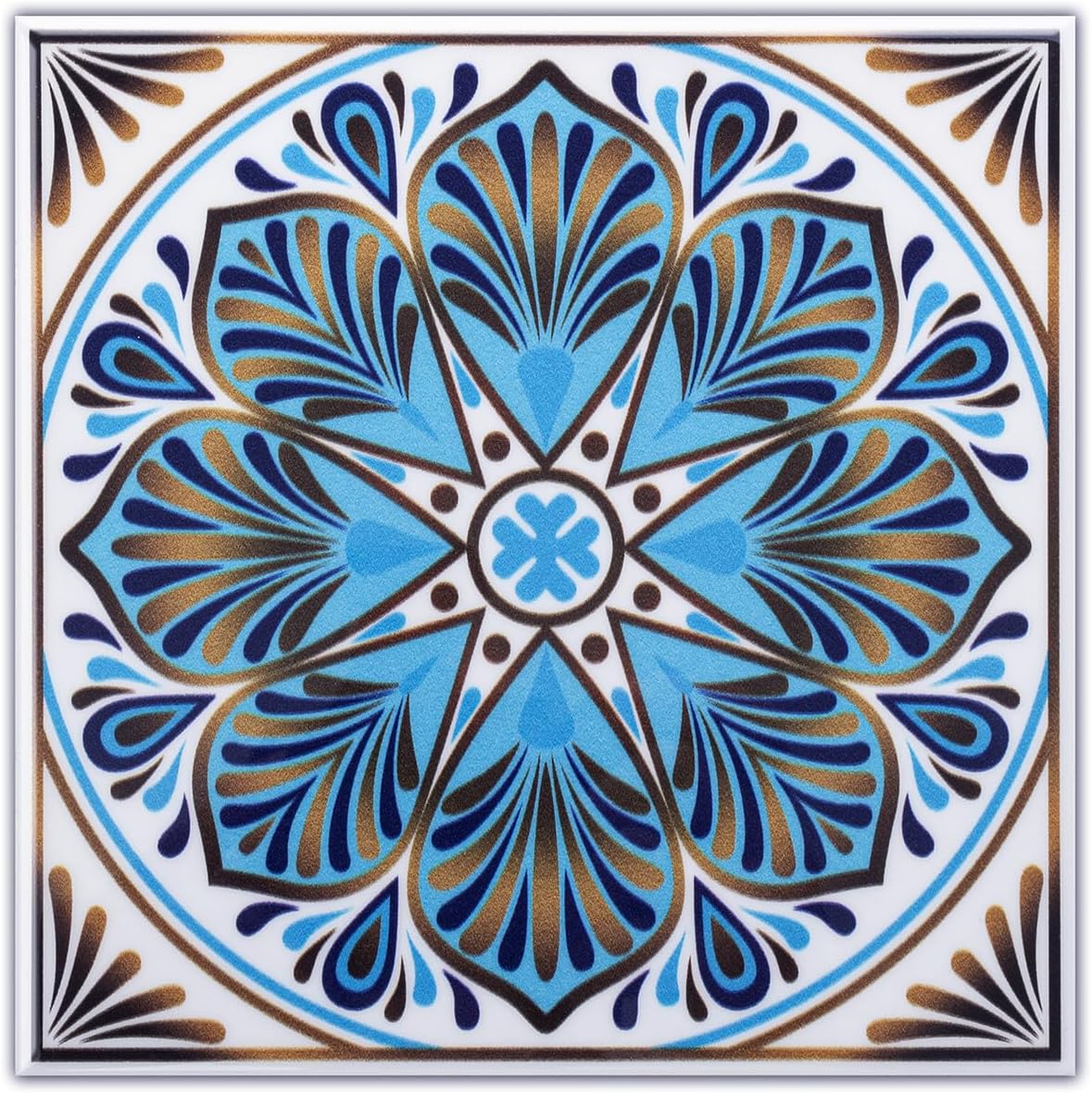 DICOFUN 32 Moroccan Tile Peel and Stick Backsplash for Home