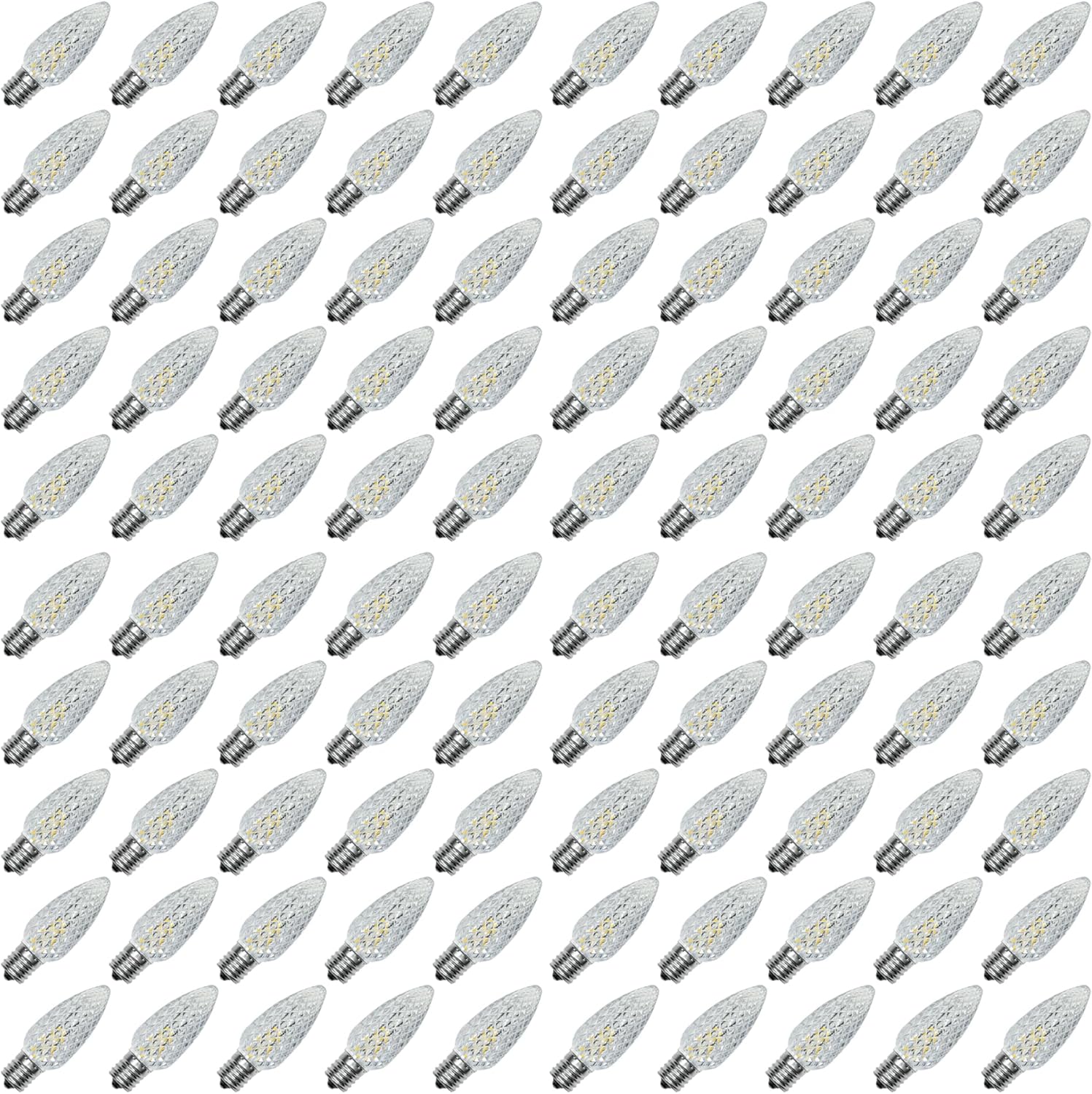 C9 LED Replacement Light Bulb Pack for Christmas Decor