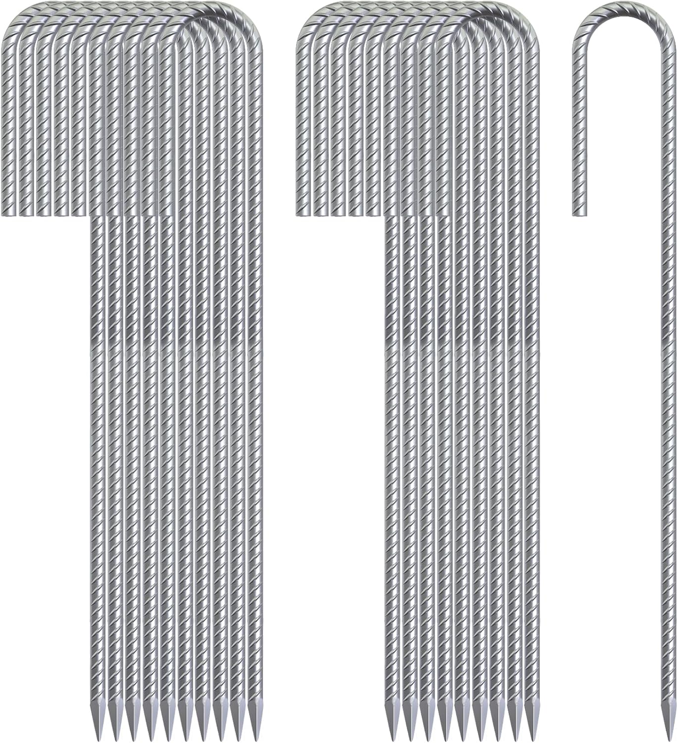 Secure Your Outdoor Fun with VVOKGO 12-Inch Tent Stakes