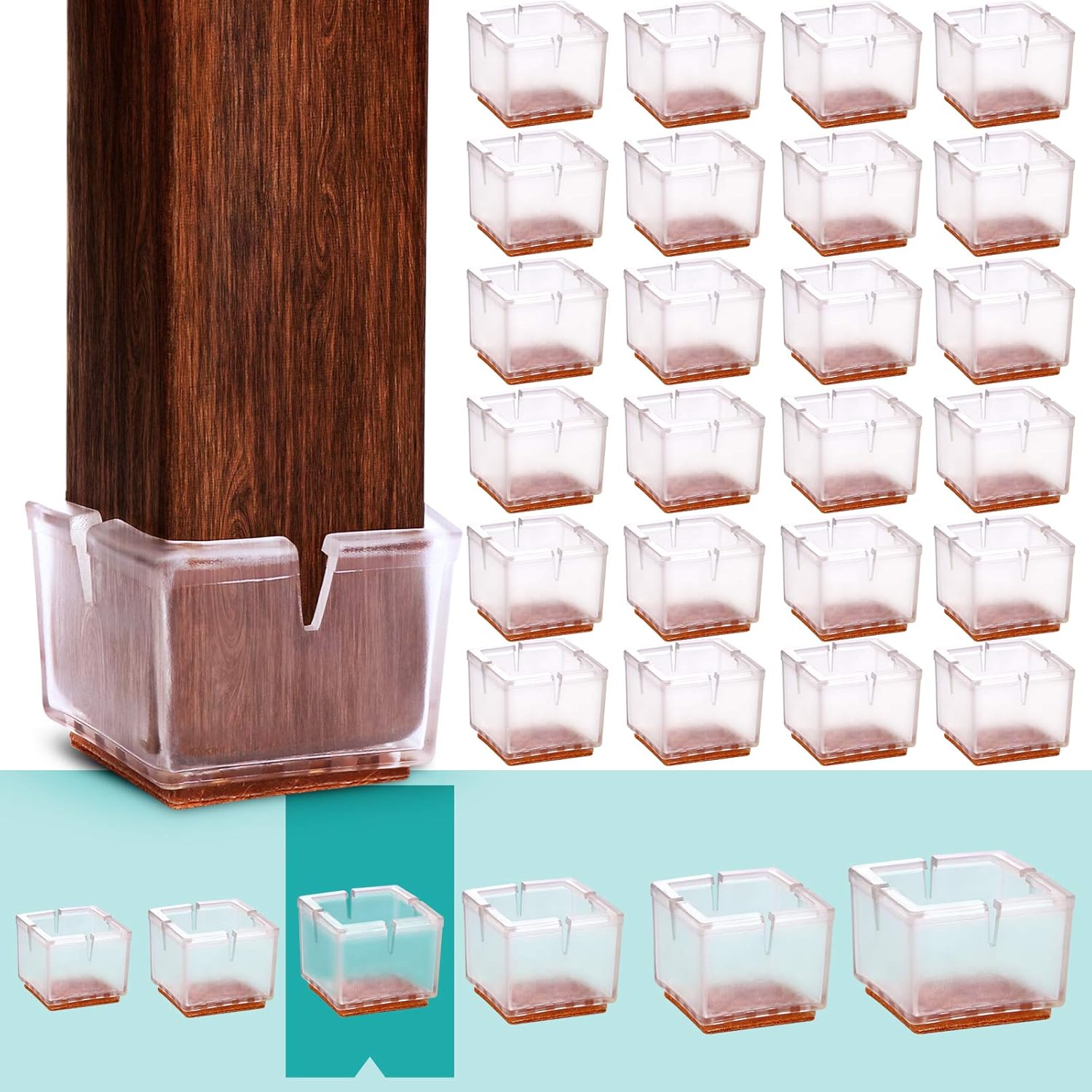 Protect Your Floors with MelonBoat Chair Leg Protectors