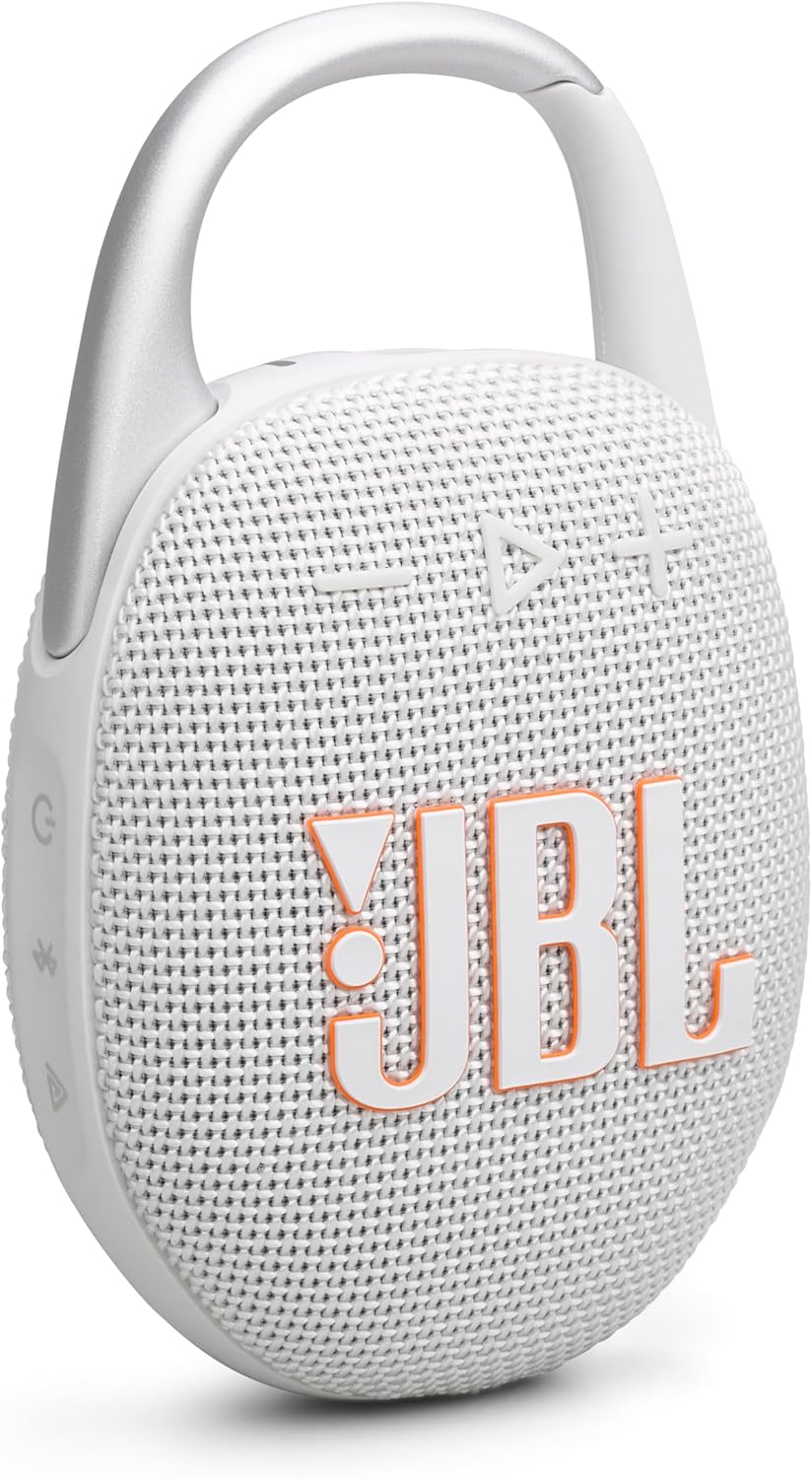 JBL Clip 5: Ultra-Portable Waterproof Bluetooth Speaker with Bass