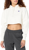 Cool Comfort: Champion Women's Cropped Hoodie