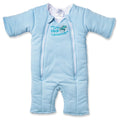 Baby Merlin's Magic Sleepsuit Cotton Transition Suit - Blue Large