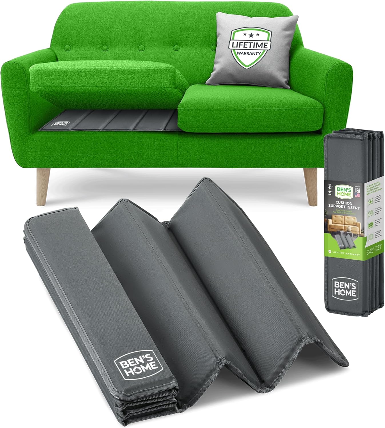 Heavy Duty Loveseat Cushion Support Board for Sagging Sofas