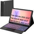 Samsung Galaxy Tab S10 Lite/S10 FE/S9 FE Keyboard Case - Backlit