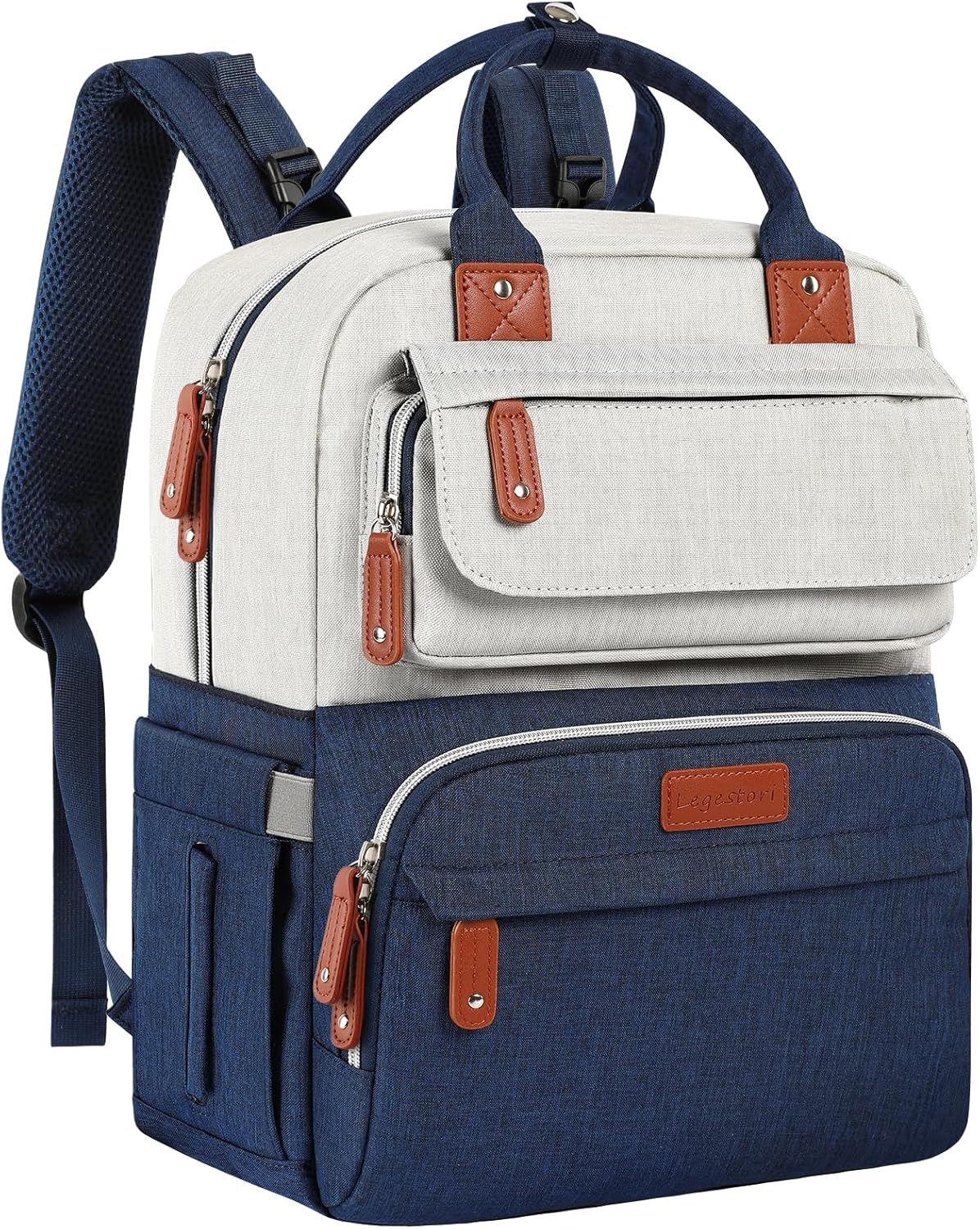 Diaper Bag Backpack for Baby Boy with Insulated Pockets