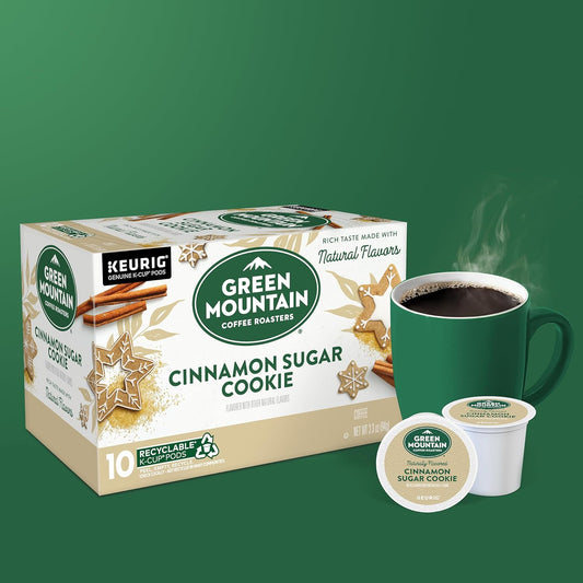 Delightful Cinnamon Sugar Cookie Coffee Pods