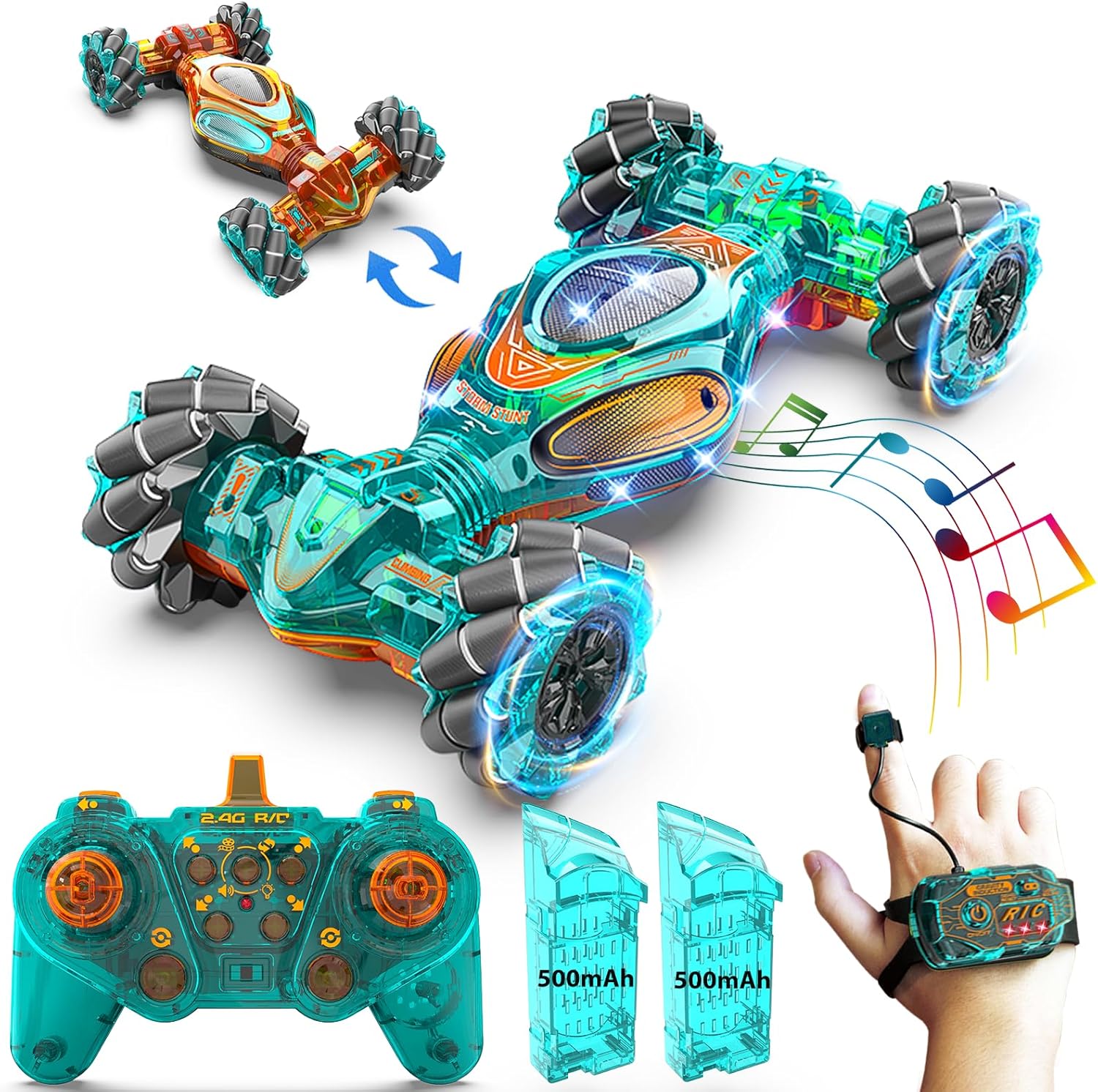 360 Stunt RC Car for Boys: Flip, Drift & Twist!