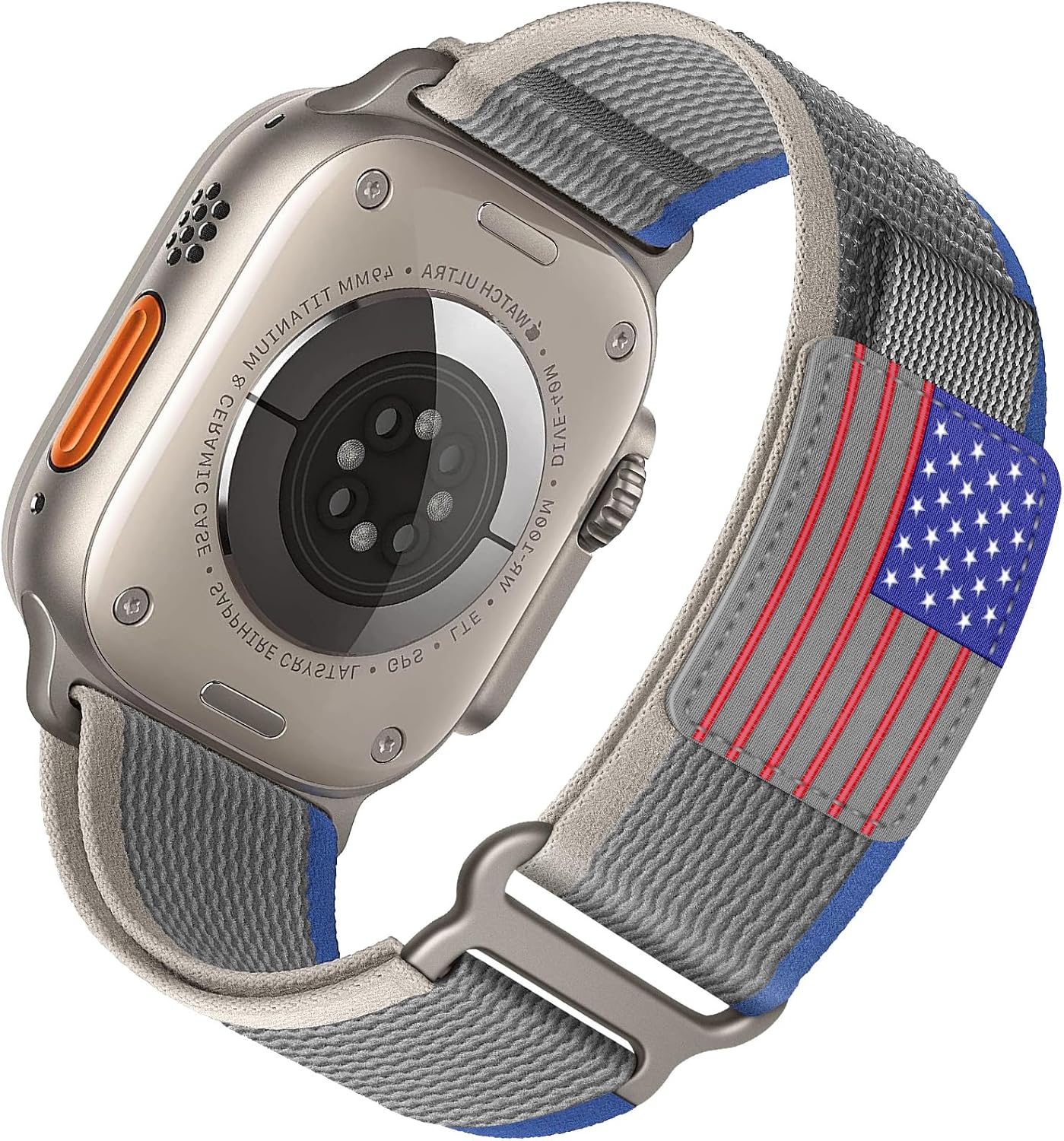 Rugged Braided Nylon Band - Apple Watch Ultra Compatible