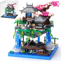 Cherry Blossom Bonsai Tree Building Block Set - Detailed Micro Build