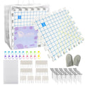 Blocking Mats for Knitting - Extra Thick Boards with Pins & Markers
